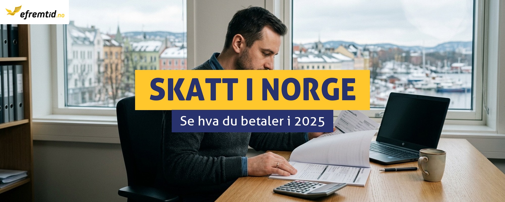 Skatt i Norge i 2025 – hvor mye betaler du?