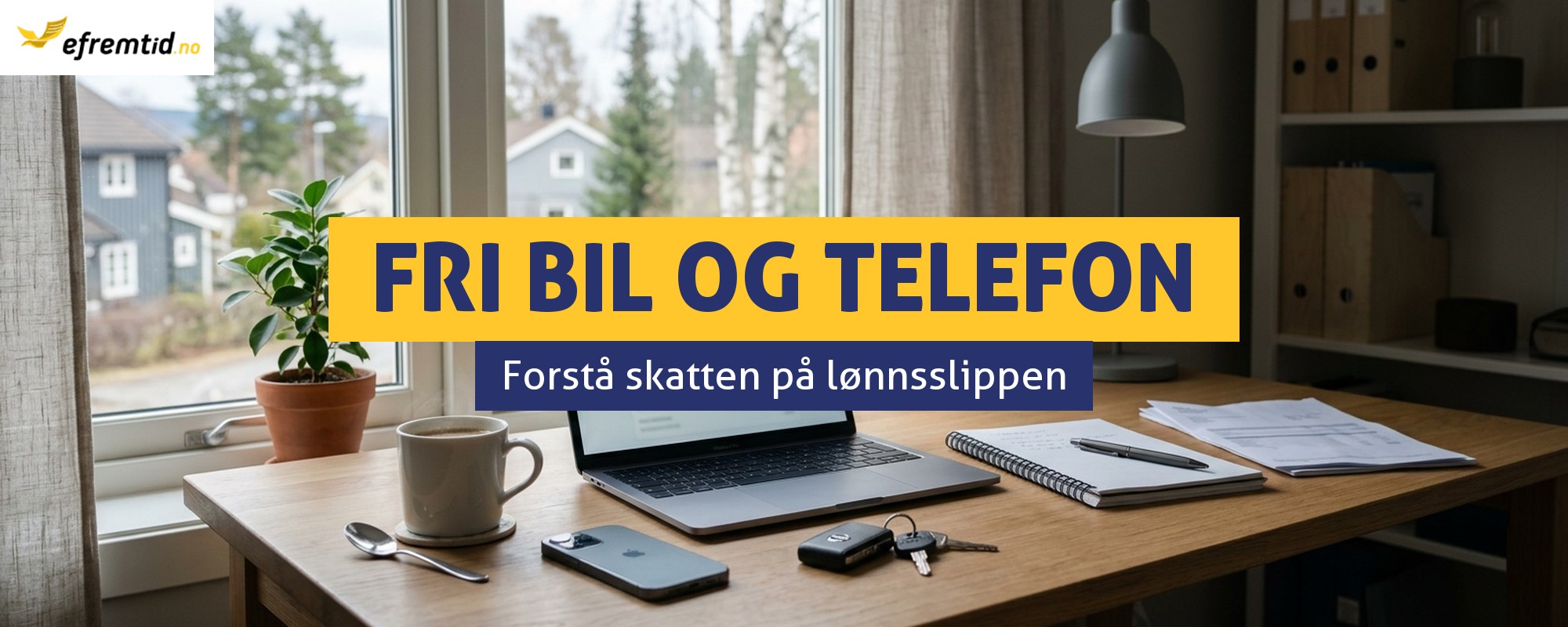 Hva er “fri bil” og “fri telefon” på lønnsslippen?