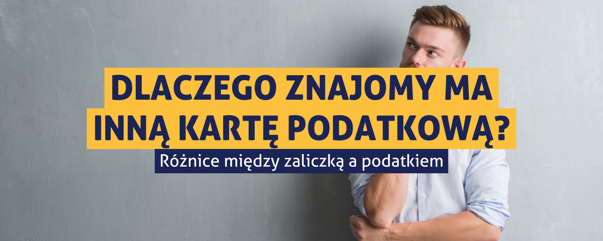 Dlaczego mój kolega ma inną kartę podatkową, gdy zarabiamy tyle samo?