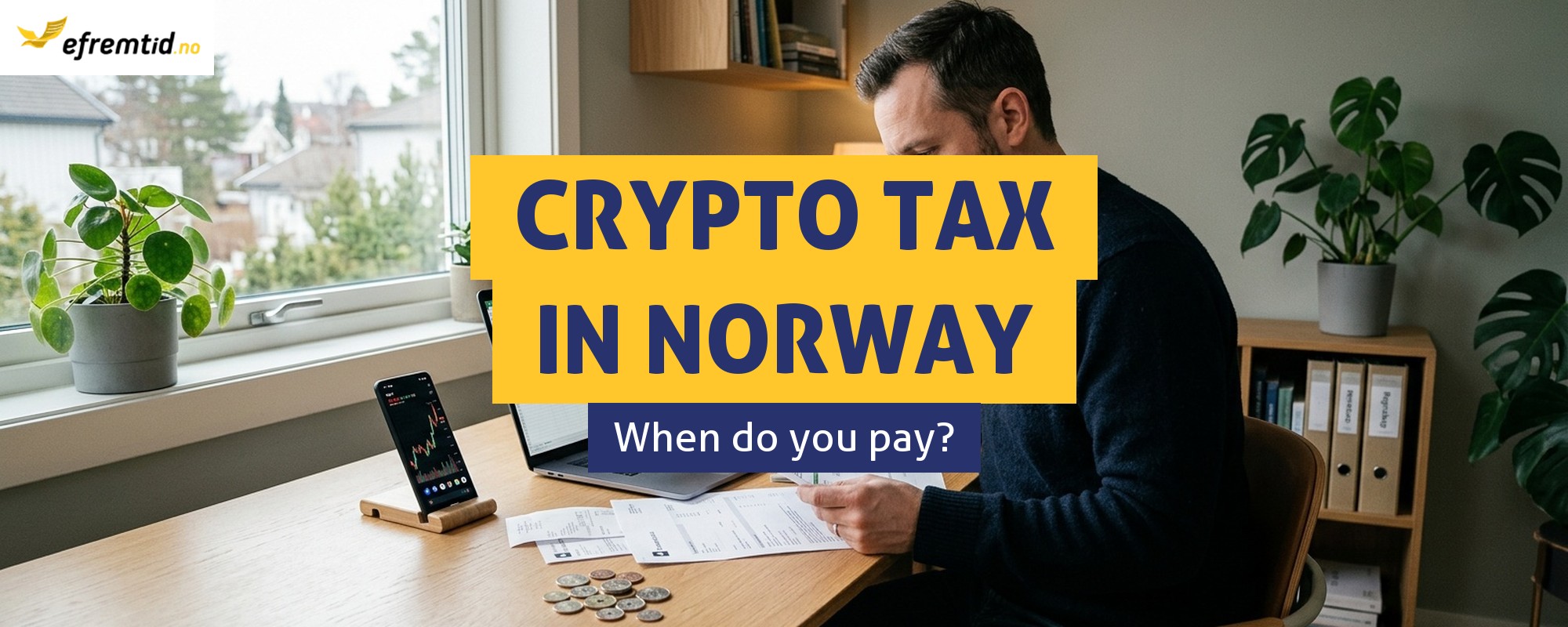 When do I pay tax on cryptocurrency in Norway?