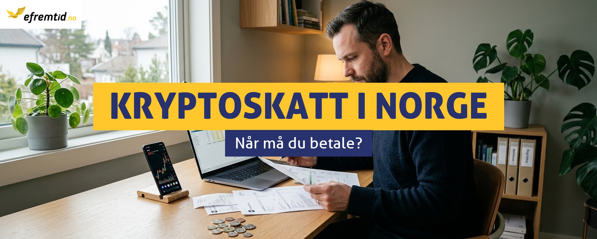 Når betaler jeg skatt på kryptovaluta i Norge?