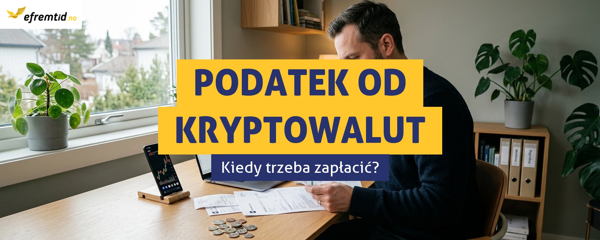 Kiedy zapłacę podatek od kryptowalut w Norwegii?