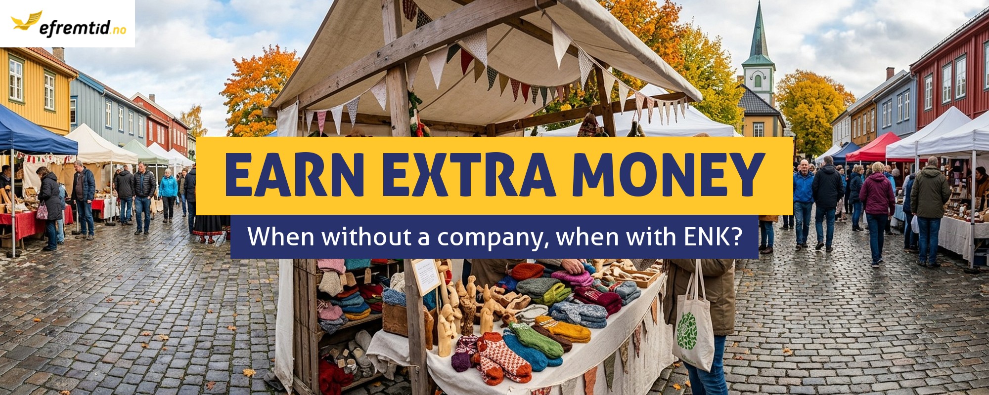 Can I legally earn extra money in Norway without setting up a company?