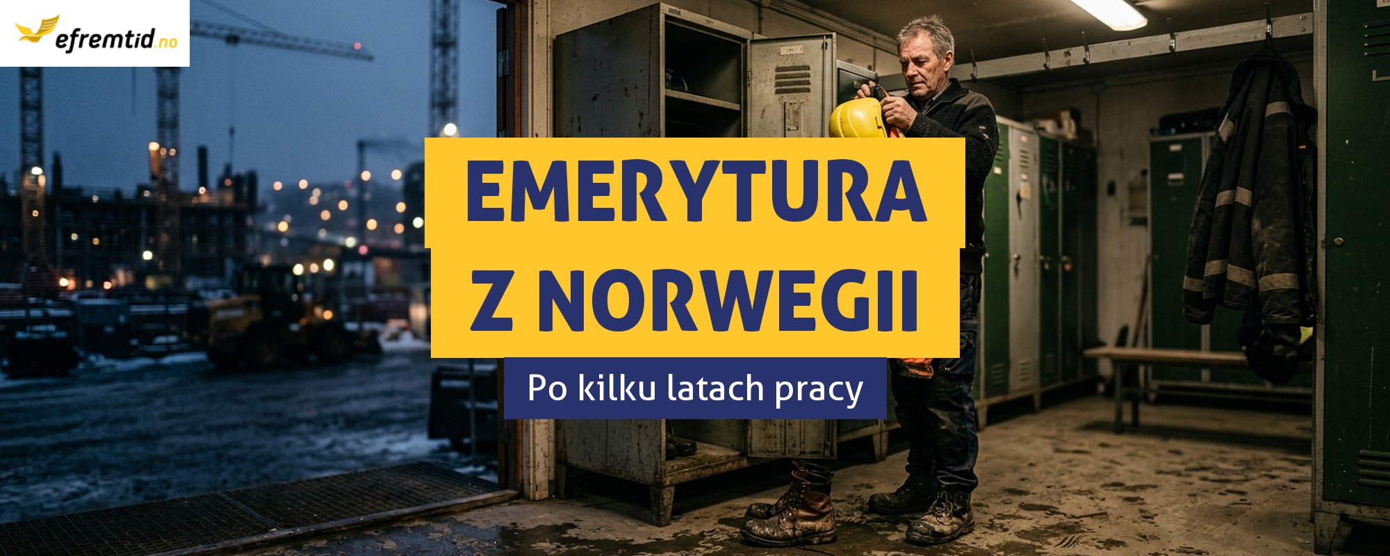 Jaka emerytura z Norwegii przysługuje po kilku latach pracy?