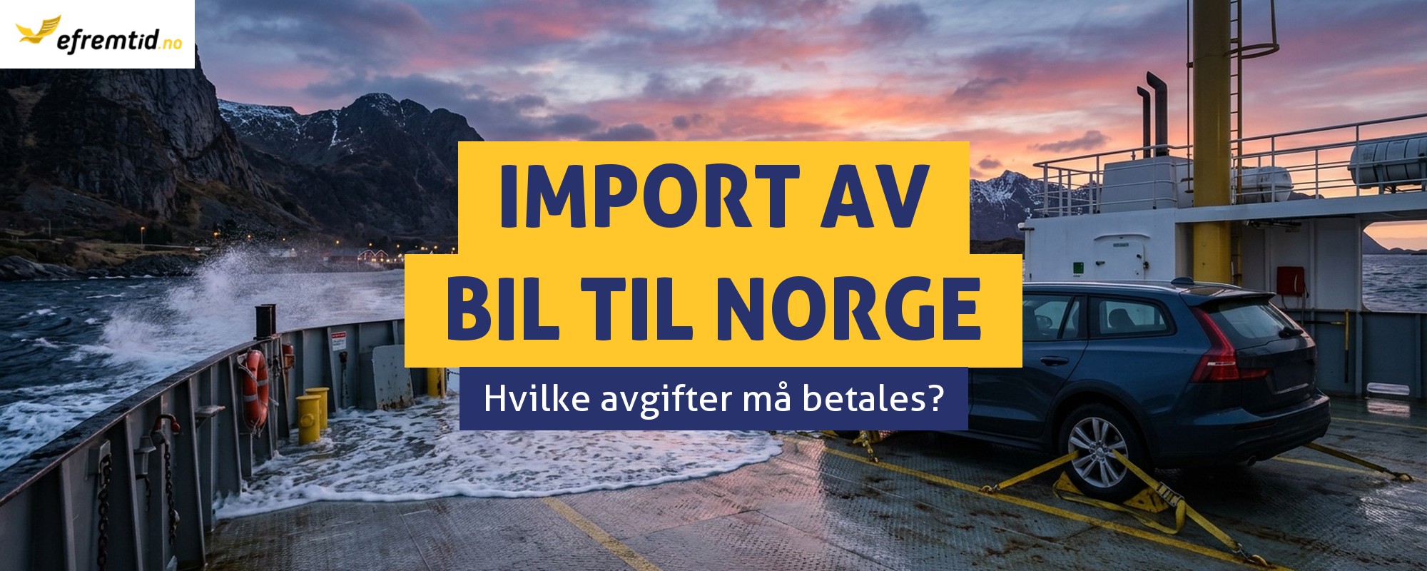 Hva koster det å importere bil fra Polen til Norge?