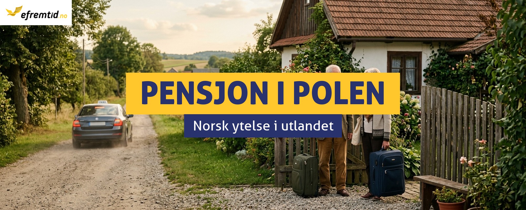 Kan norsk pensjon utbetales når du bor i Polen?