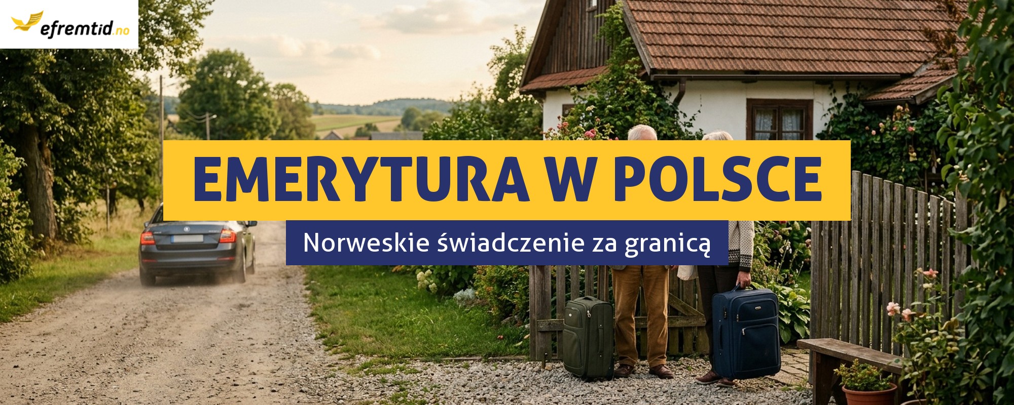 Czy norweską emeryturę można pobierać mieszkając w Polsce?