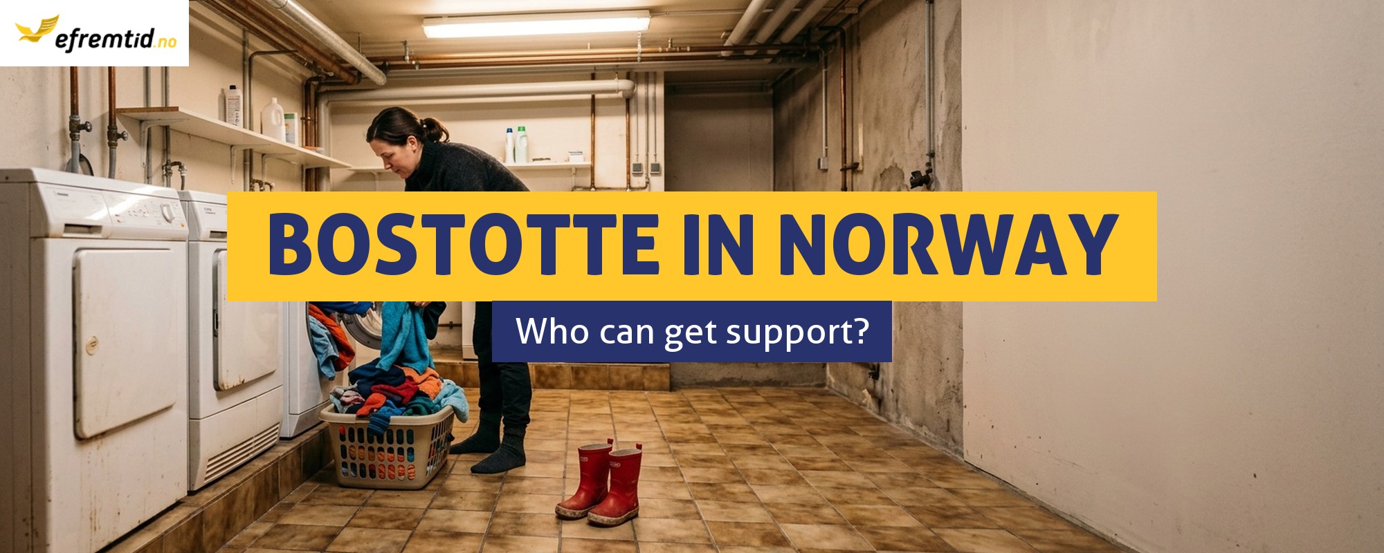 What is bostøtte and who can receive it?