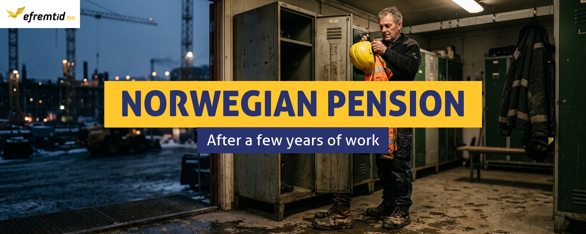 What Norwegian Pension Is Available After Several Years of Work?