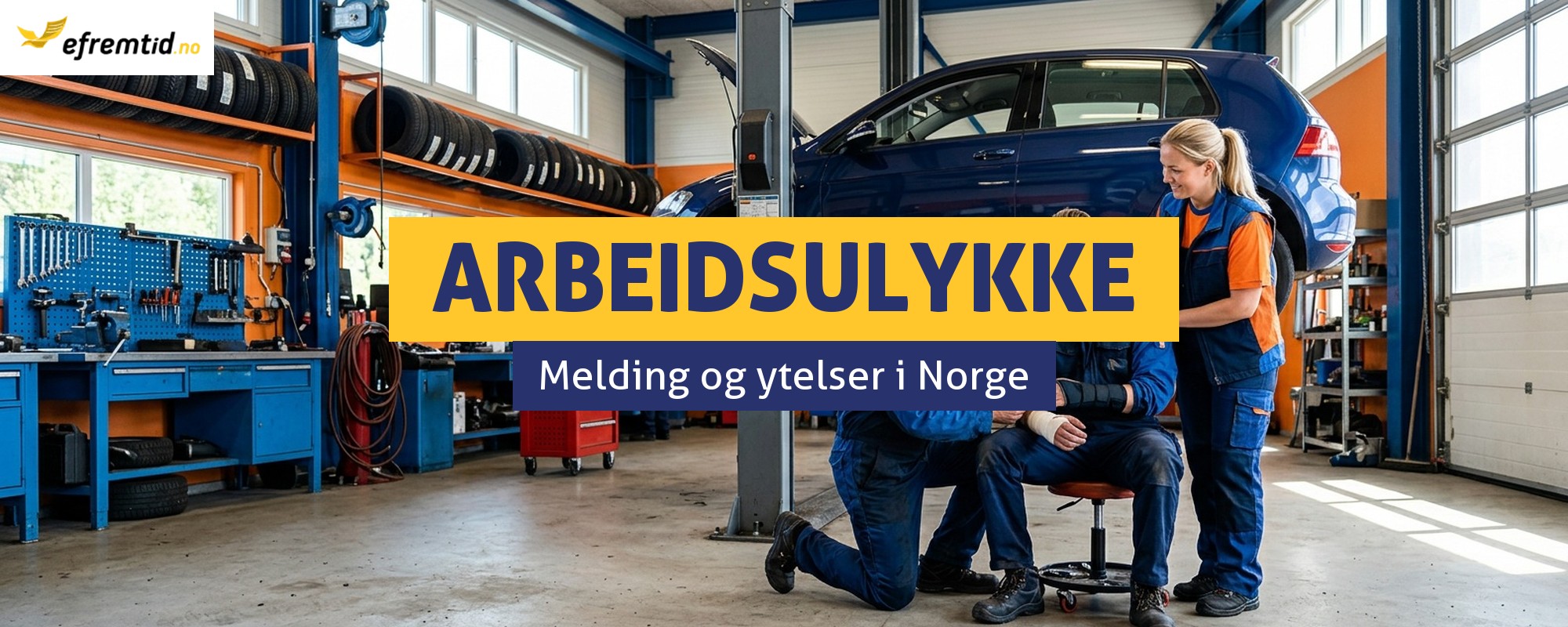 Arbeidsulykke i Norge - hvordan melde yrkesskade og få ytelser?