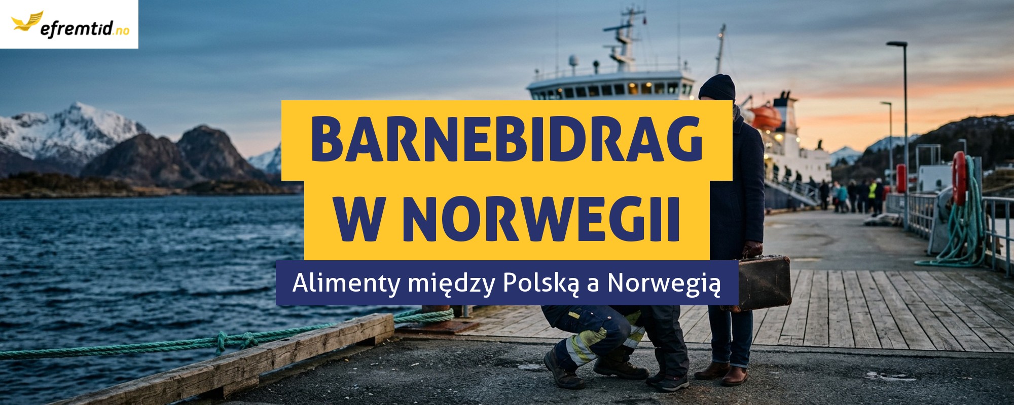 Barnebidrag w Norwegii - alimenty, gdy rodzice mieszkają w różnych krajach